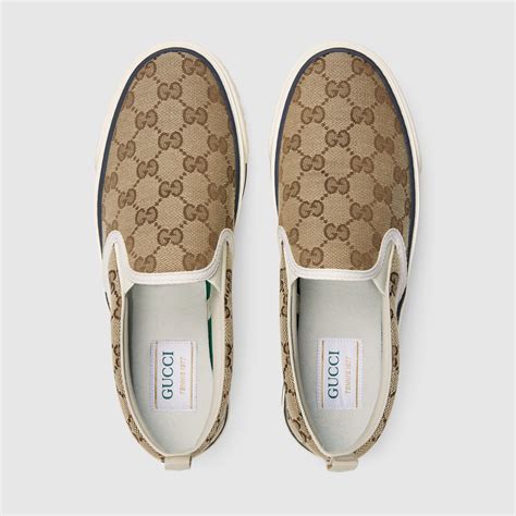 women gucci tennis shoes|Gucci tennis 1977 slip on.